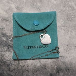 Tiffany & Co. Jewelry - Tiffany & Co Heart Charm & 15" chain Tiffany & Co. Jewelry - Tiffany & Co Heart Charm & 15" chain